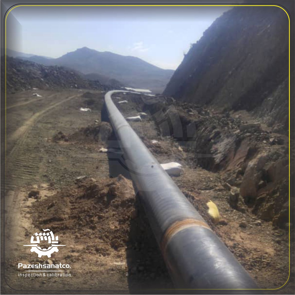 پروژه بازرسی خطوط انتقال آب معدن مس دره‌آلو